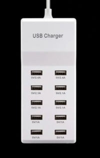 10 Port USB Charger